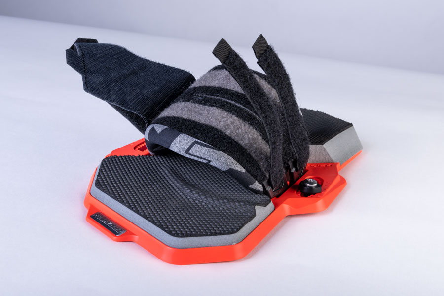 CrazyFly Lock Kiteboarding Bindung 2 Lock Bindung Velcro System